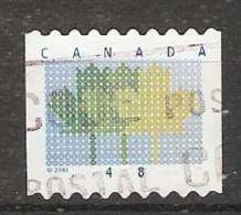 Canada  2002  Maple Leaf  (o) - Coil Stamps