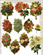 Découpis Lot De 11 Motifs Fleurs V.20 € - Fiori