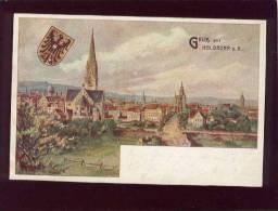 Delcampe - Gruss Aus Heilbronn A. N. Pas D'édit. N° 45296 , Cachet 91  & Stuttgart , Précurseur - Heilbronn