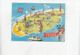 BT4791 Texel Map Cartes Geographiques    2 Scans - Texel