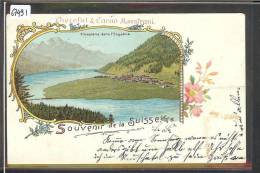 SILVAPLANA - CHOCOLAT MAESTRANI - LITHO - TB - Silvaplana