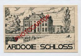 ARDOOIE-Chateau-Dessin-Carte Allemande-Gu Erre 14-18-1WK-Militaria-BELGI EN-BELGIQUE-Flandern- - Ardooie