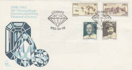 South West Africa 1983 75 Years Diamond Discovery FDC - FDC