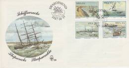 South West Africa 1987 Shipwrecks FDC - FDC