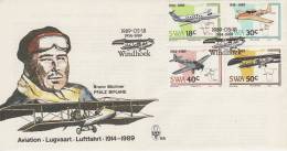 South West Africa 1989 75 Years Of  Aviation FDC - FDC