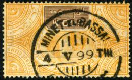 Ägypten Mi.N° ? Salt Department Revenue Stamp Egyptian Government 500 M. Der Stempel =  Minet El Bassai ? Vom 4. 5. 1899 - 1866-1914 Khedivate Of Egypt