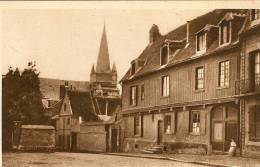 CPA 76 NEUFCHATEL En BRAY La Place Du Pot D’Étain Et Le Presbytère Avant Le 7 Juin 1940 - Neufchâtel En Bray