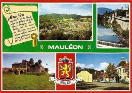 MAULEON ET SON HISTOIRE  MULTI VUES ,COULEUR  REF 32069 - Mauleon Licharre