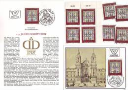 3011z42: Österreich 1982; Dorotheum Wien **, Gest., Maximumkarte Und Ersttagsblatt - Briefe U. Dokumente