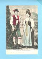 APPENZELL / SUISSE. Costume Du Canton.Old Postcard - Appenzell