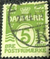 Denmark 1905 Numeral 5ore - Used - Gebraucht