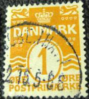 Denmark 1905 Numeral 1ore - Used - Usado