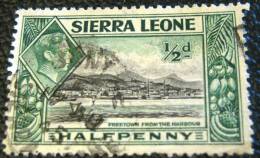 Sierra Leone 1938 King George VI Freetown From The Harbour 0.5d - Used - Sierra Leone (...-1960)