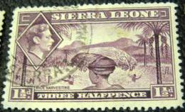 Sierra Leone 1938 King George VI Rice Harvesting 1.5d - Used - Sierra Leona (...-1960)