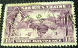 Sierra Leone 1938 King George VI Rice Harvesting 1.5d - Used - Sierra Leone (...-1960)