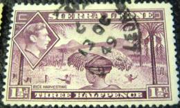 Sierra Leone 1938 King George VI Rice Harvesting 1.5d - Used - Sierra Leona (...-1960)