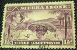 Sierra Leone 1938 King George VI Rice Harvesting 1.5d - Used - Sierra Leona (...-1960)