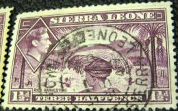 Sierra Leone 1938 King George VI Rice Harvesting 1.5d - Used - Sierra Leone (...-1960)