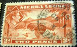 Sierra Leone 1938 King George VI Rice Harvesting 2d - Used - Sierra Leona (...-1960)
