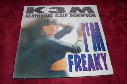 K3M FEACTURING  CALE ROBINSON °  I'M FREAKY - 45 T - Maxi-Single