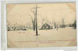 USA-DAYTON-THE BEAUTIFUL SUBURB "RIVERDALE " DAYTON-1913-inondations - Dayton