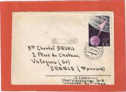 LETTRE COVER 28/2/1967 POUR FRANCE - Covers & Documents