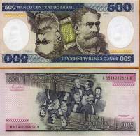 Brazil, 500 Cruzeiros, ND (1981-1985), P-200, UNC - Brazilië