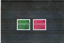 1971 - EUROPA-CEPT / BRD  Y&T No 538/539 - 1971