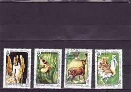 Roumanie 1995 -  Yv.no. 4257/60 , Serie Complete, Obliteres - Used Stamps