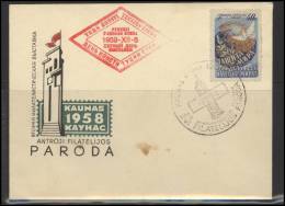 RUSSIA USSR Private Cancellation And Private Cover LITHUANIA KAUNAS-klub-001 - Locales & Privados