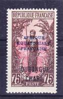 Oubangui  N°58 Neuf  Charniere - Ongebruikt