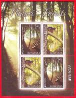 Romania, Mini Sheetlet, CEPT - Forests, 2011 - 2011