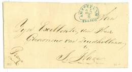 BRIEFOMSLAG Uit 1851 * Van AMSTERDAM Aan ZIJNE EXELLENTIE  GOUVERNEUR Van ZUID HOLLAND  Te ´s-GRAVENHAGE (7348) - ...-1852 Prephilately