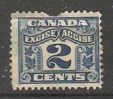 Canada  Excise Duty (o) - Steuermarken