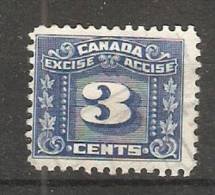 Canada  Excise Duty (o) - Steuermarken