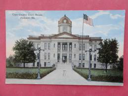 Jackson MO  Cape County Court House 1918 Cancel              Ref  884 - Otros & Sin Clasificación