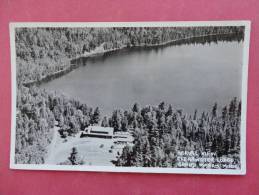 Rppc  Aerial View Clearwater Lodge Grand Marais Mn Dupont Defender Box  Not Mailed  Not Mailed  Ref  885 - Autres & Non Classés