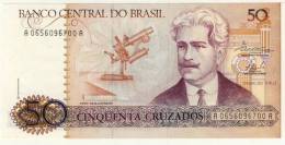 BILLET # BRESIL # 1986 # 50 CRUZADOS  #  NEUF # OSWALDO CRUZ - Brazilië