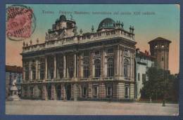 PIEMONTE - CP TORINO - PALAZZO MADAMA COSTRUZIONE DEL SECOLO XIII CADENTE - 1915 - ESCLUSIVA GBT - Palazzo Madama