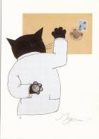 CPM GF -Tomi Ungerer - Les Chats De La Poste -  Collection PTT Cartophilie 1996-5-Envoi Gratuit - Ungerer