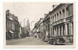 Saint-Amand-les-eaux (59) : Mp D´une Voiture Rue D'Orchies En 1950 (animé). - Saint Amand Les Eaux