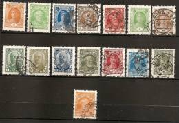 Russia RUSSIE URSS Soviet Standard Full Set 1927 - Used Stamps