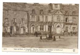 Saint-Sauveur-le-Vicomte (50) : La Maison Natale De J Barbey D'Aurévilly Peinture Dorrée En 1910 (animé). - Saint Sauveur Le Vicomte
