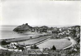 CRICCIETH - CAERNARVONSHIRE - NORTH WALES - CASTLE - Real Photo Postcard - Caernarvonshire