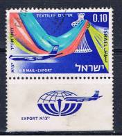 IL Israel 1968 Mi 406 TAB - Usati (con Tab)