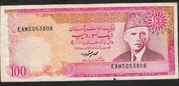PAKISTAN P41f    100  RUPEES 1986 #EAM   Signature 13   Fine - Pakistán