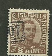 Islande  Oblitéré ; Yvert & Tellier ; N° 87 - Gebraucht