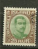 Islande  Oblitéré ; Yvert & Tellier ; N° 91 - Used Stamps