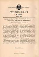 Original Patentschrift - Graf Hoyos In Lauterbach B. Bolkenhain , 1900 , Schutz Für Bach , Gebirge , Erdrutsch , Bolków - Architektur