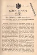 Original Patentschrift - A. Oesterheld In Vöcklabruck , 1901 , Herstellung Von Gegenständen Aus Kleb- Und Faserstoff  !! - Vöcklabruck